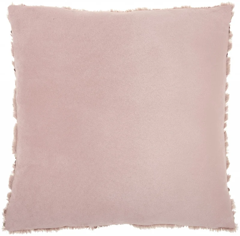 Hypoallergenic Pillows for Allergy SufferersSequined Blush Accent Throw Pillow