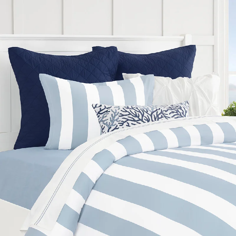 Custom - sized duvet covers to fit unique or non - standard bed framesFrench Blue Harbor Duvet Cover Custom - sized duvet covers to fit unique or non - standard bed framesFrench Blue Harbor Duvet Cover