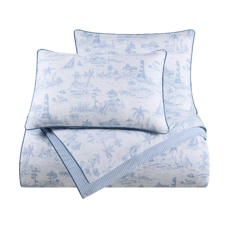 Microfiber - filled comforters that are lightweight and easy to care forSouthern Tide Marco Island Comforter Set Microfiber - filled comforters that are lightweight and easy to care forSouthern Tide Marco Island Comforter Set
