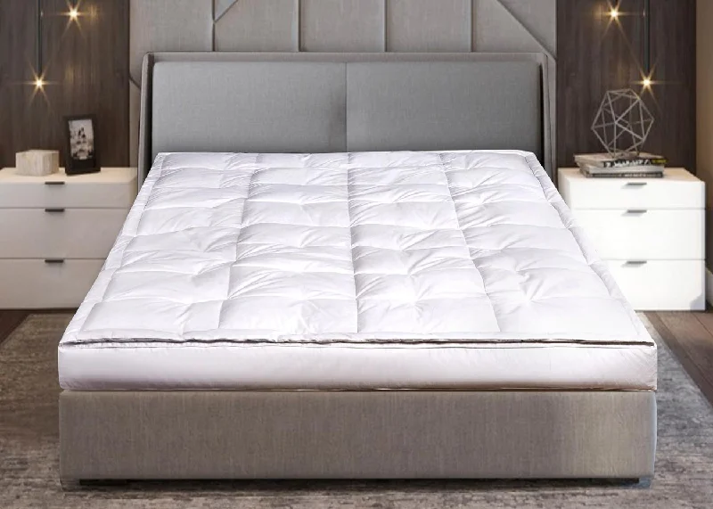 Memory Foam Pillows for Neck SupportBlue Ridge Home Luxury 5-inch Down Top Featherbed Memory Foam Pillows for Neck SupportBlue Ridge Home Luxury 5-inch Down Top Featherbed