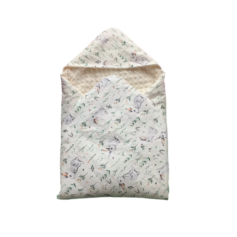 Bamboo fiber blankets with natural antibacterial propertiesGrey Hare travel blanket