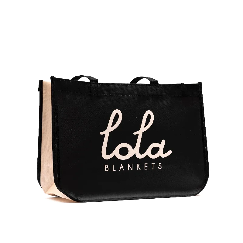 Rayon from bamboo blankets for a silky and breathable feelLola Blankets Gift Bag