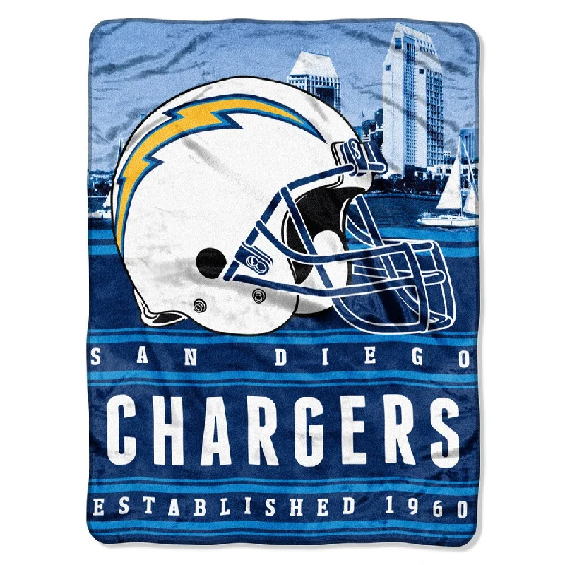 Rayon from bamboo blankets for a silky and breathable feelNFL 071 Chargers Stacked Silk Touch Raschel Throw Rayon from bamboo blankets for a silky and breathable feelNFL 071 Chargers Stacked Silk Touch Raschel Throw