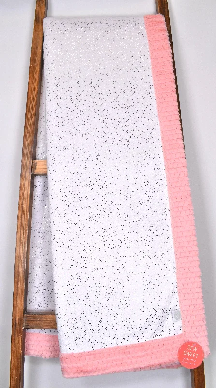 Wool blankets with natural warmth and insulationSparkle Glitter Snow Silver / Brooklyn Shell - XL Snuggler