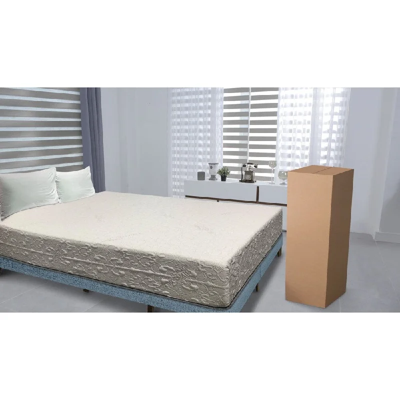Innerspring mattresses with coil counts for support12-inch Cal King Size Memory Foam Mattress - White Innerspring mattresses with coil counts for support12-inch Cal King Size Memory Foam Mattress - White