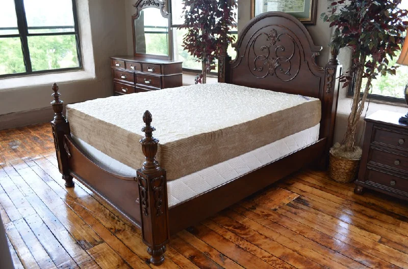 Bamboo - charcoal infused mattresses for odor absorptionBetter Snooze Palatial Luxury 12-inch Queen-size Gel Memory Foam Mattress