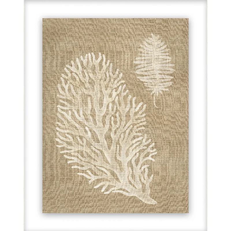 Queen - size mattresses for couples and standard bedroomsCoral III Wall Art 17.00" x 21.00" Queen - size mattresses for couples and standard bedroomsCoral III Wall Art 17.00" x 21.00"