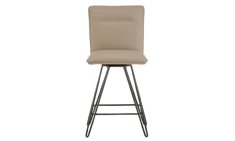 King - size mattresses for spacious master bedroomsDemi Taupe Counter Stool