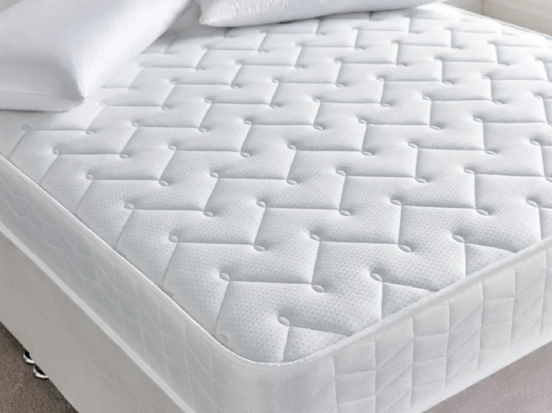 Natural latex and organic cotton blend mattressesGiltedge Beds Alston Open Coil Backcare Mattress