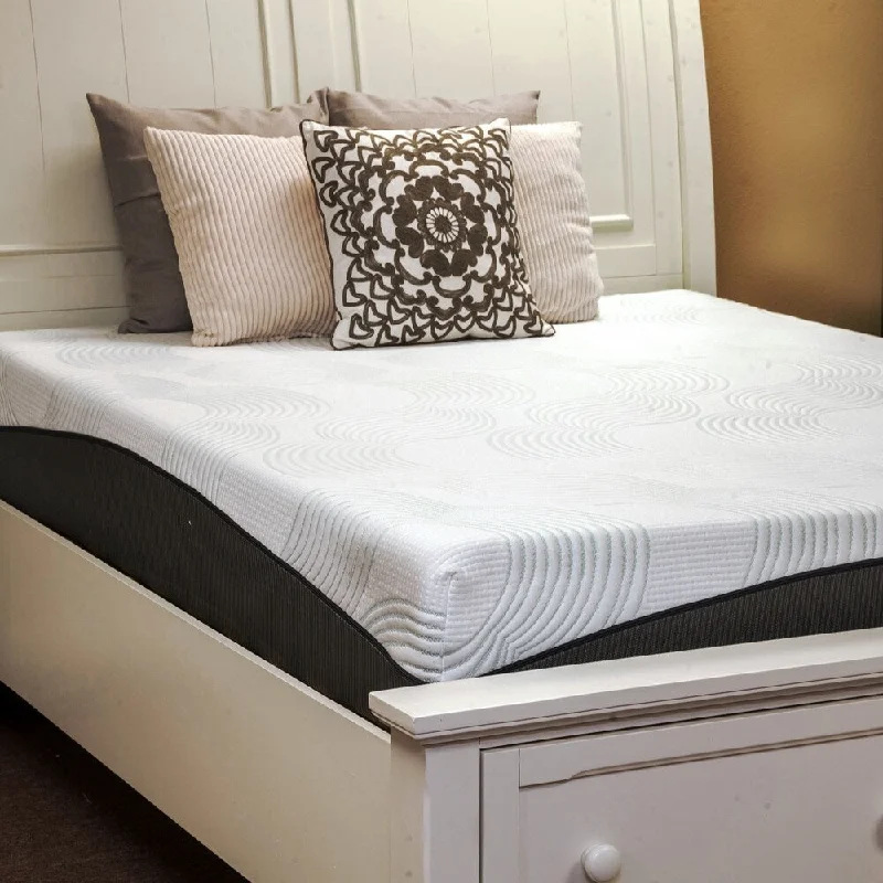 Memory foam mattresses for pressure relief and contouringHarmony by Integrity Bedding Sleep-o-nomics 10-inch California King-size Memory Foam Mattress - Off white