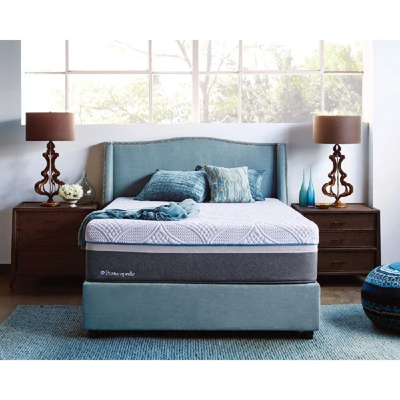 Gel - infused memory foam mattresses for cooler sleepSealy Posturepedic Hybrid Cobalt Firm California King-size Mattress Gel - infused memory foam mattresses for cooler sleepSealy Posturepedic Hybrid Cobalt Firm California King-size Mattress